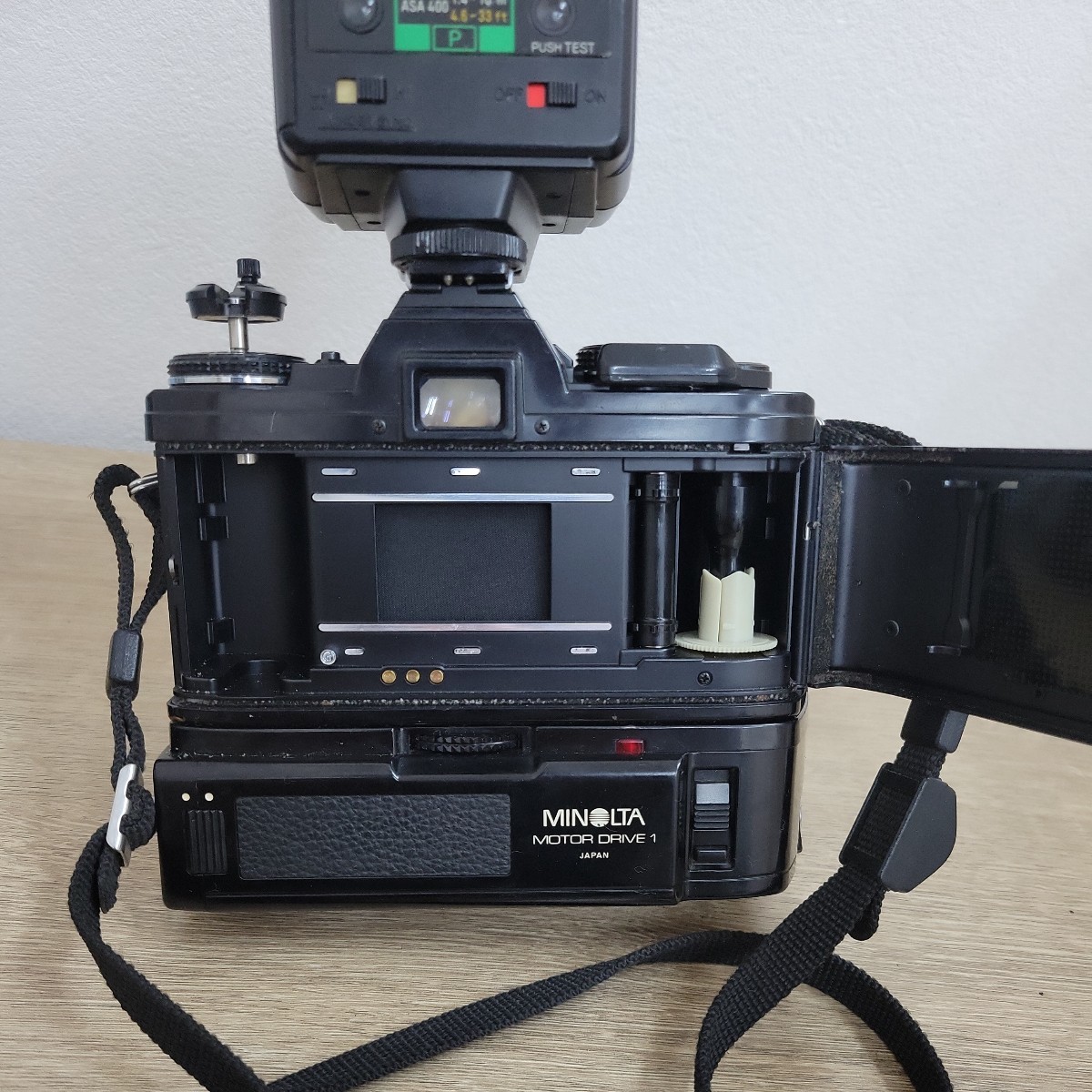 ミノルタ X700 フィルムカメラ　フラッシュ　ブースター レンズ ストロボ カメラ_画像6