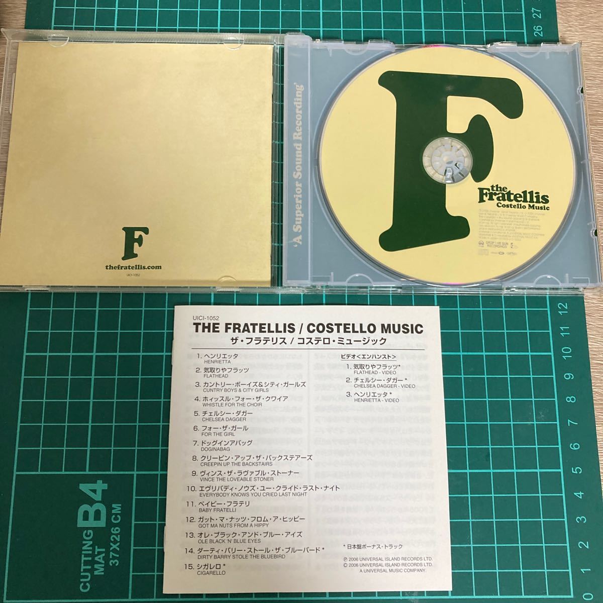 ザ・フラテリス/コステロ・ミュージック 国内盤 The Fratellis/Costello Music_画像3