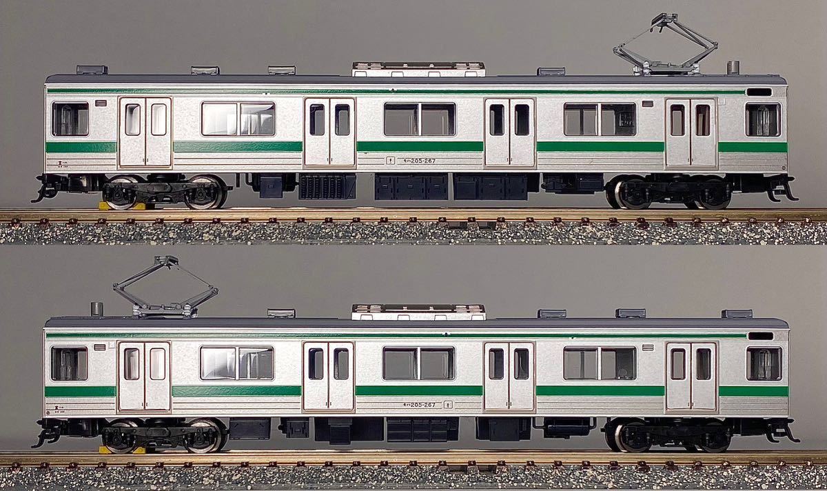 精密加工品】205系0番台(埼京線・川越線・りんかい線)10両セット 精密加工品】205系0番台(埼京線・川越線・りんかい線)10両セット