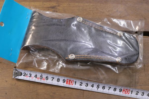 *⑤ unused cow leather Driver difference .5 point set sale type pushed pincers difference original leather tool case tool holster tool case worker tool Ja1517