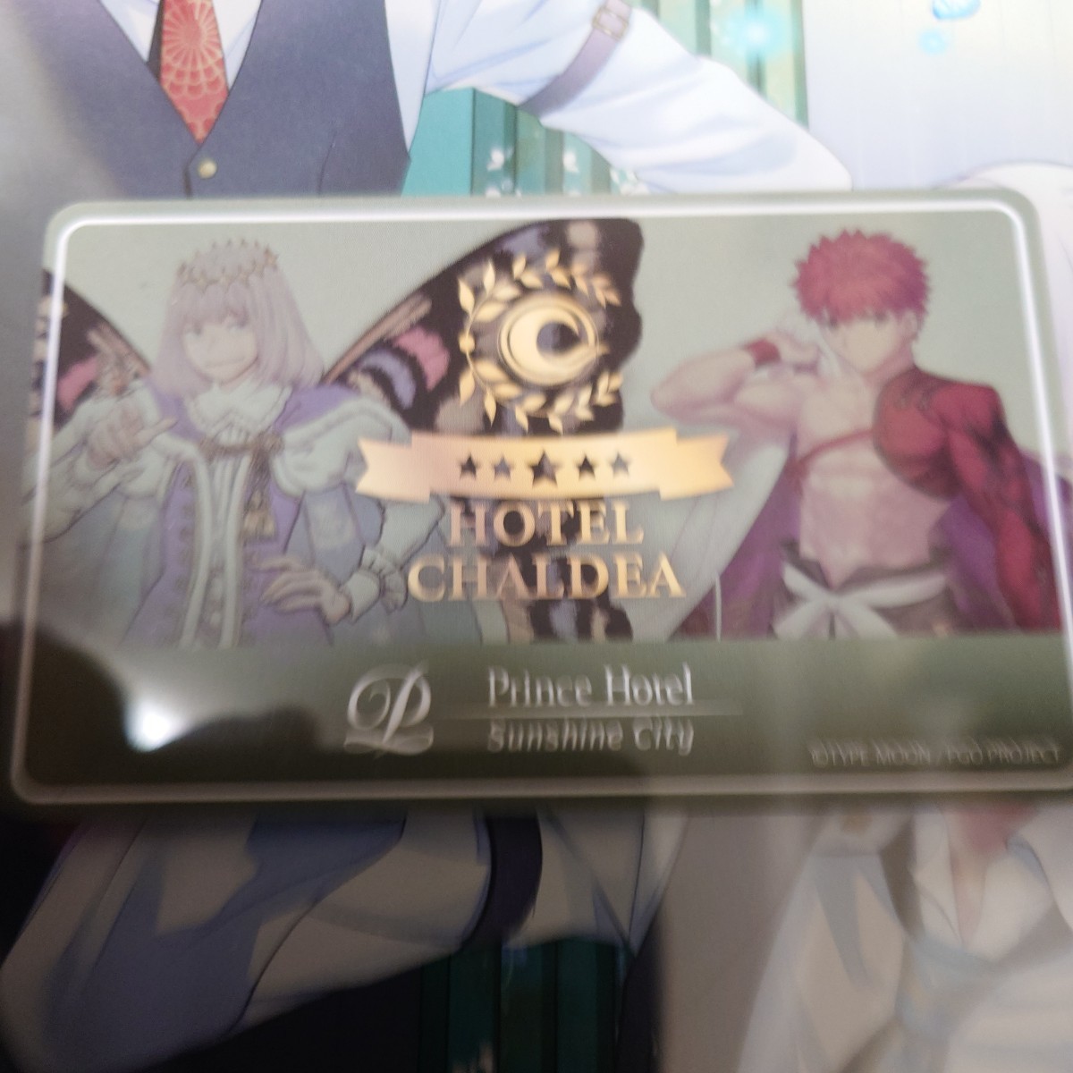 FGO Fate/Grand Order ホテル　カルデア　ルーム・アヴァロン　オベロン　千子村正　宿泊者限定　持ち帰りセット　アクリルパネル等　_画像3