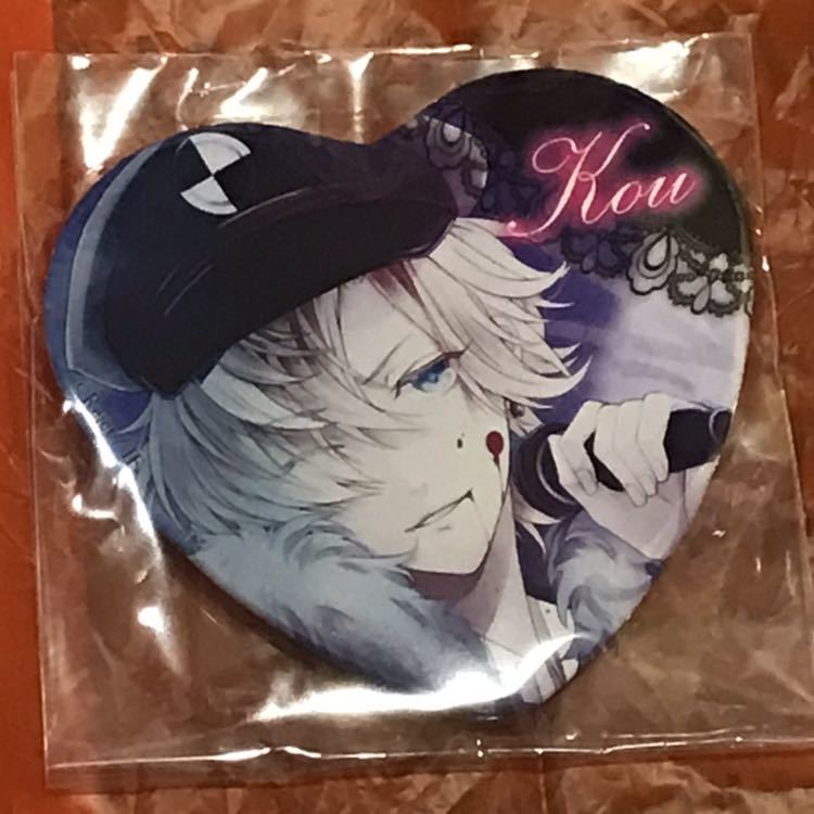 DIABOLIK LOVERS Rejet New Year BAG 2019 福袋 缶バッジ ディアラバ ディアラヴァ リジェット 軍服 ハート 無神コウ コウ 無神_画像1