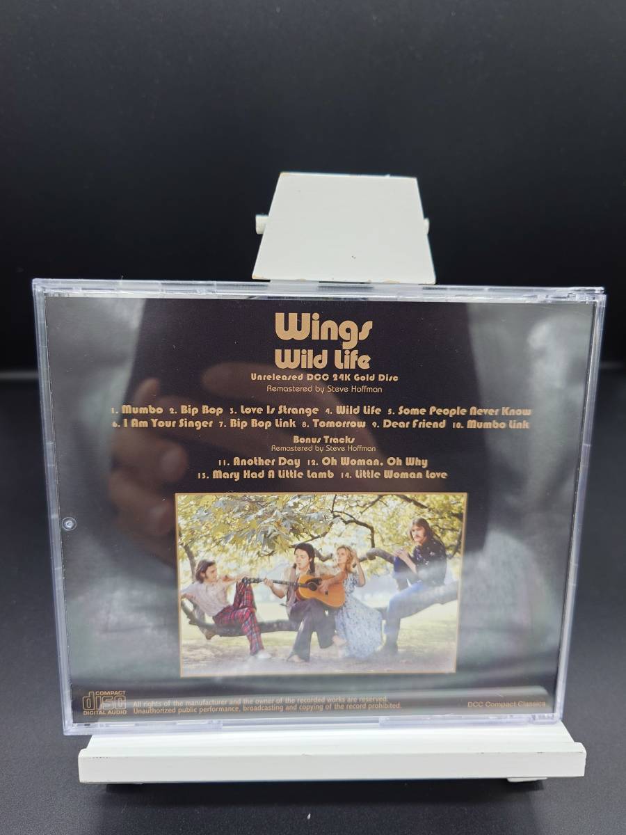 【送料無料】美品 Wings ウイングス Wild Life ： Unreleased DCC 24K Gold Disc_画像3