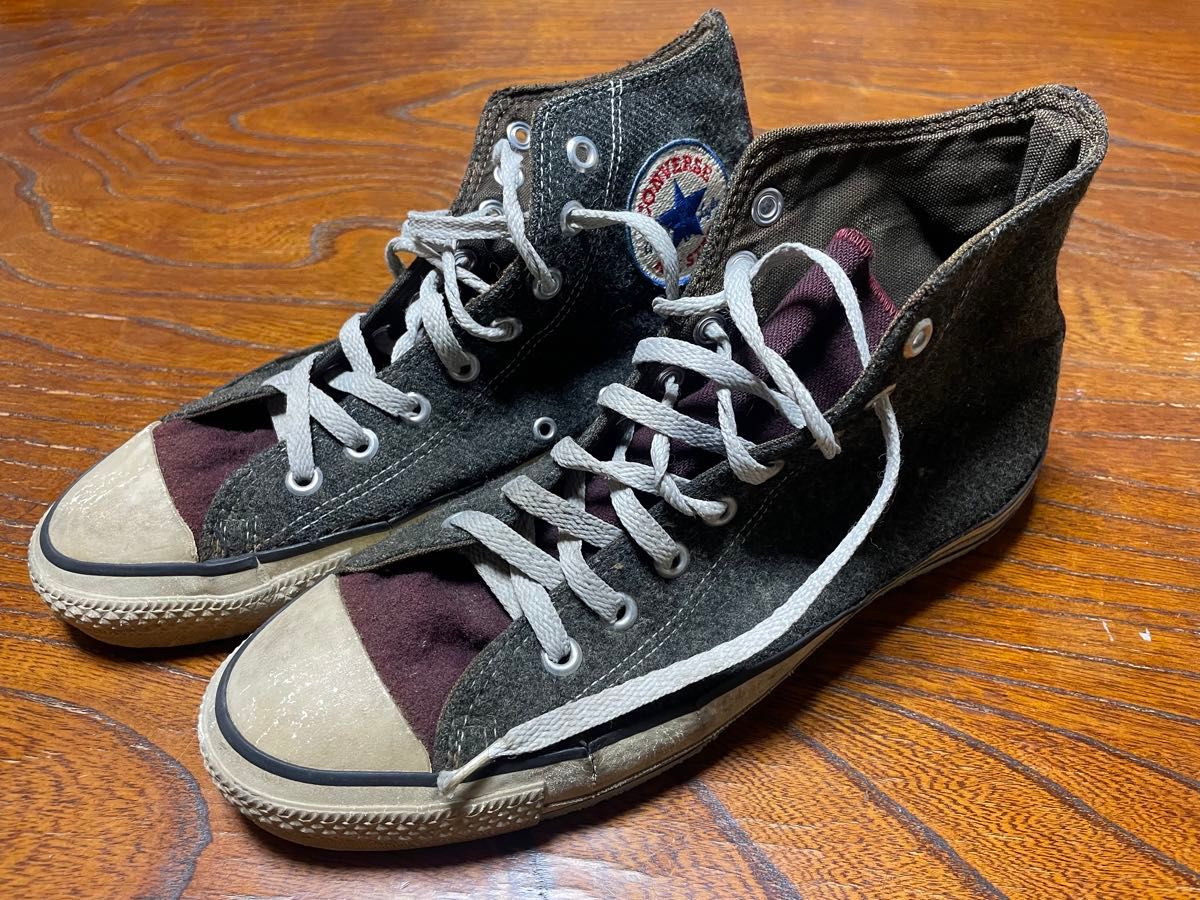 レア コンバース オールスター 90年代 USA 製 27.0cm ヴィンテージ CONVERSE ALLSTAR レア コンバース オールスター 90年代 USA 製 27.0cm ヴィンテージ CONVERSE ALLSTAR