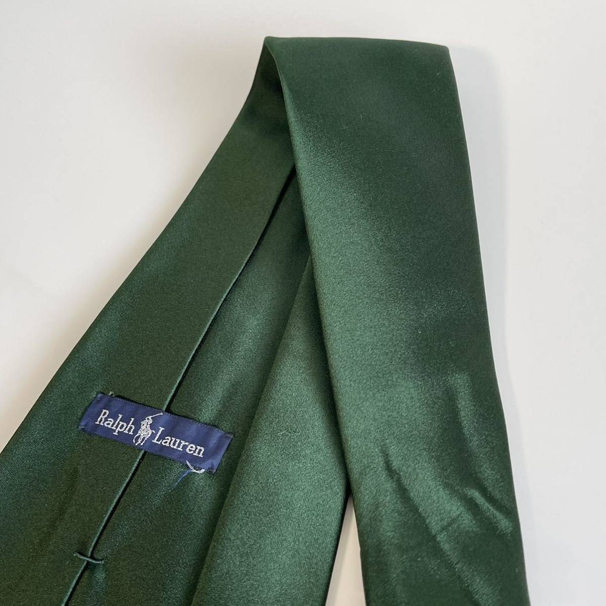 RALPH LAUREN( Ralph Lauren ) mud green necktie 