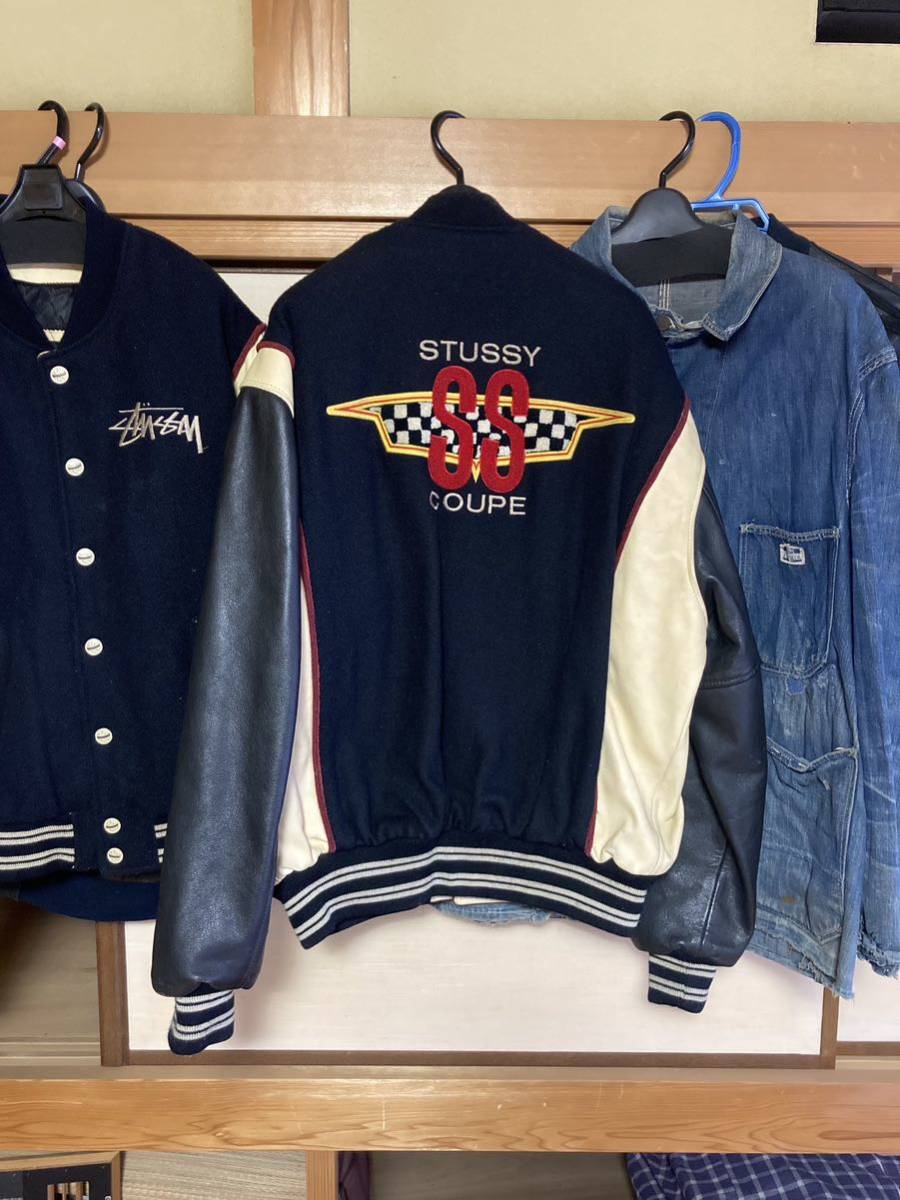 90s OLD STUSSY SS COUPE オールドステューシー スタジャン_画像2