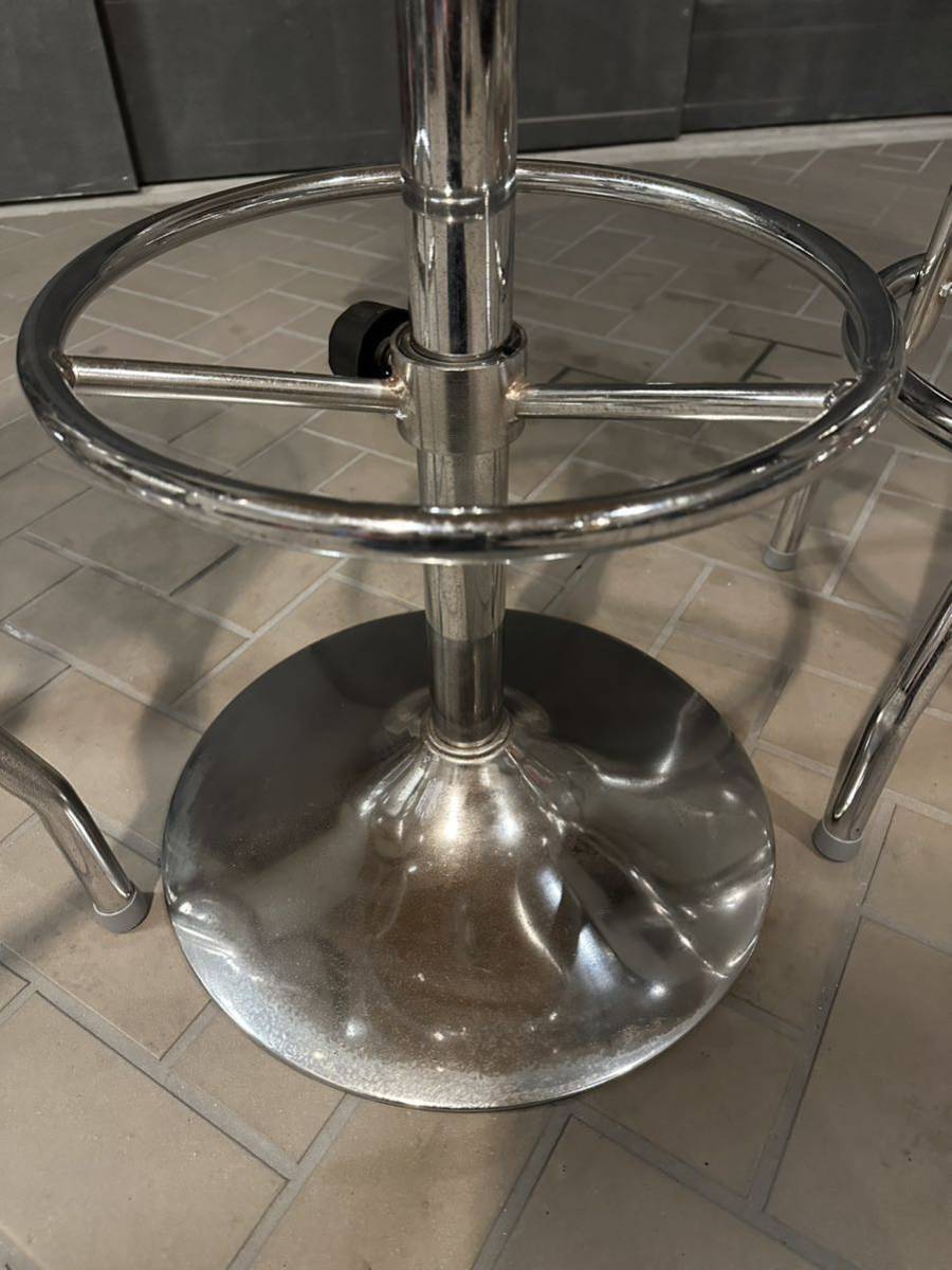 スナップオン snapon 非売品 スツール アメリカン ダイナー 椅子 チェア ハイチェア 100周年 カフェ テーブル ガレージ レア_画像4