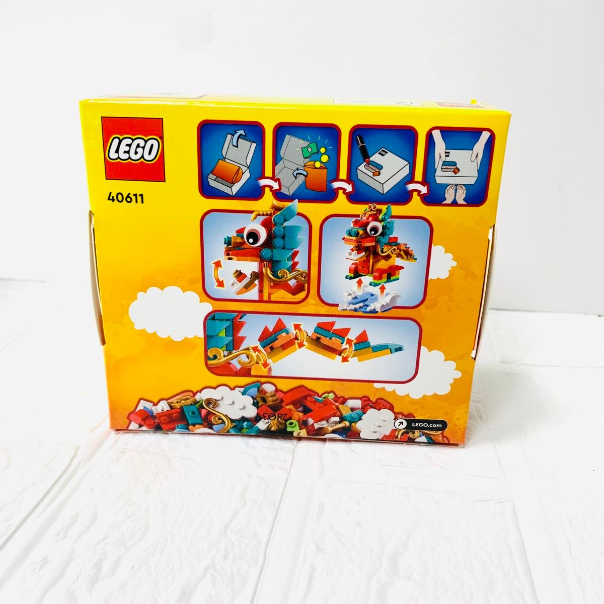 新品 未開封 40611 レゴ LEGO たつ 辰どし ドラゴン 干支｜Yahoo