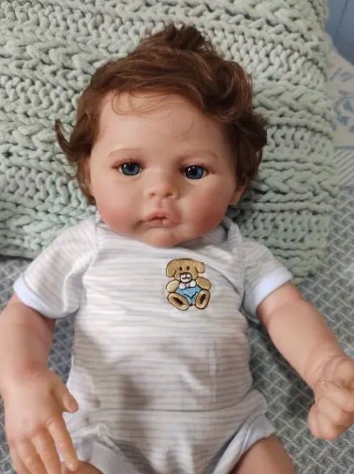 リボーンドール　赤ちゃん人形　　正規品　リアル赤ちゃん　ベビー　　18インチ　48cm フルセット　かわいい赤ちゃん　幼児　本物思考製造_画像5