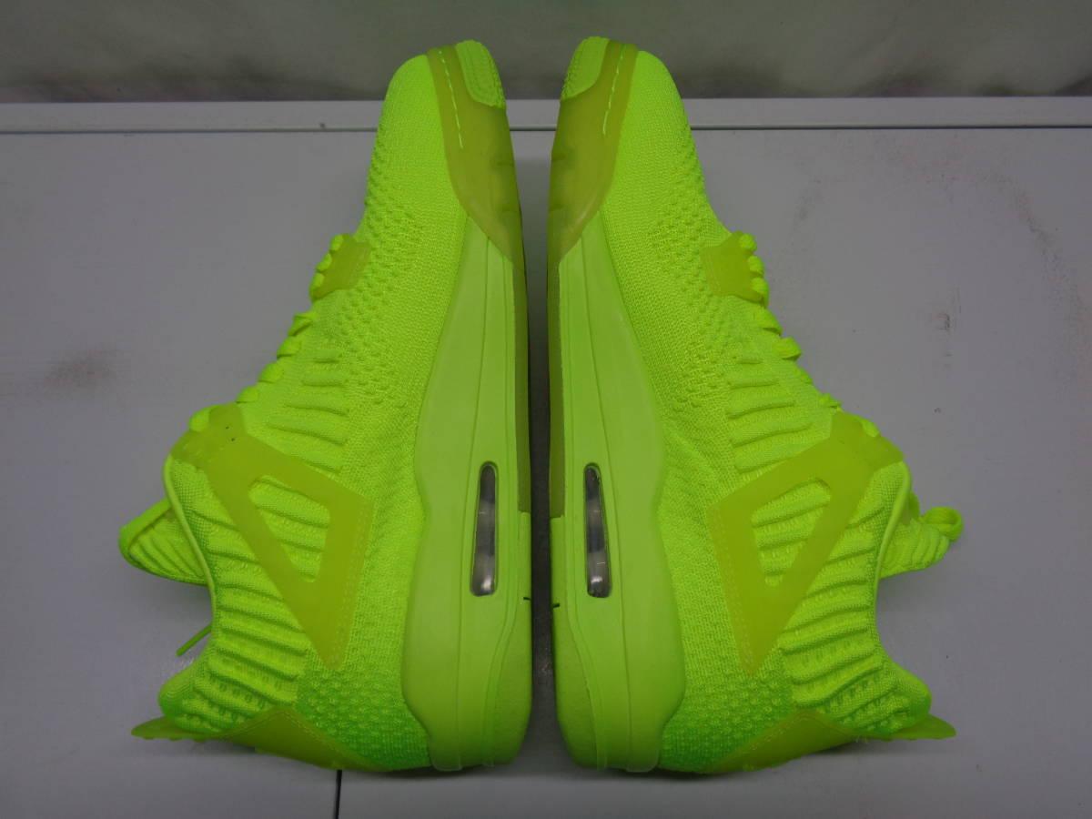 79-15　スニーカー NIKE AIR JORDAN 4 RETRO FLYKNIT VOLT　AQ3559-700　28.5cm　黒タグなし_画像7