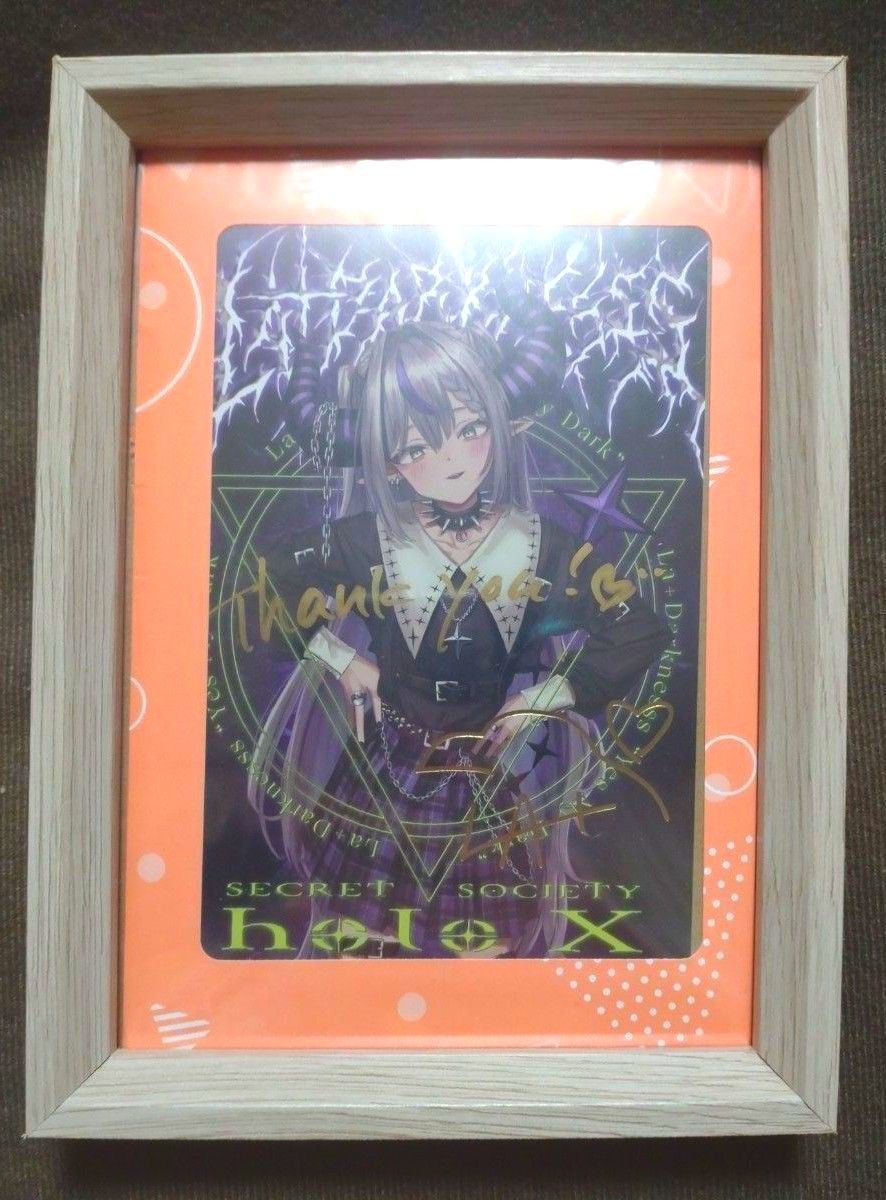 ラプラス・ダークネス 活動一周年記念 直筆サイン入りブロマイド ラプラス・ダークネス 活動一周年記念 直筆サイン入りブロマイド