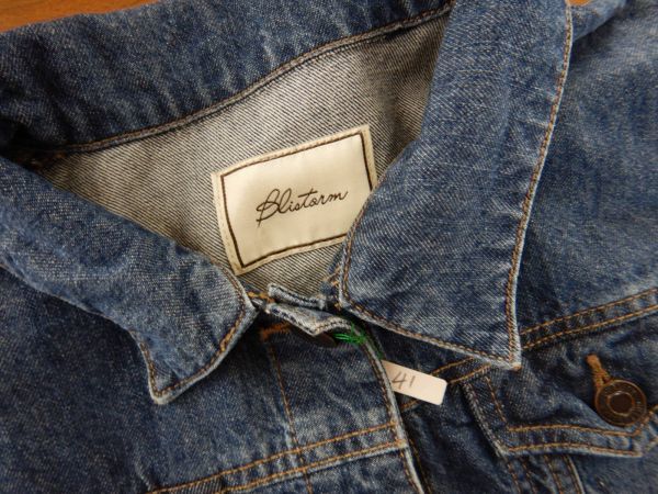 　ジージャンパー no.41 Blistorm 327328 バスト86-94 身長152-162cm L 綿100 G デニムジャケットG　DENIM_画像2