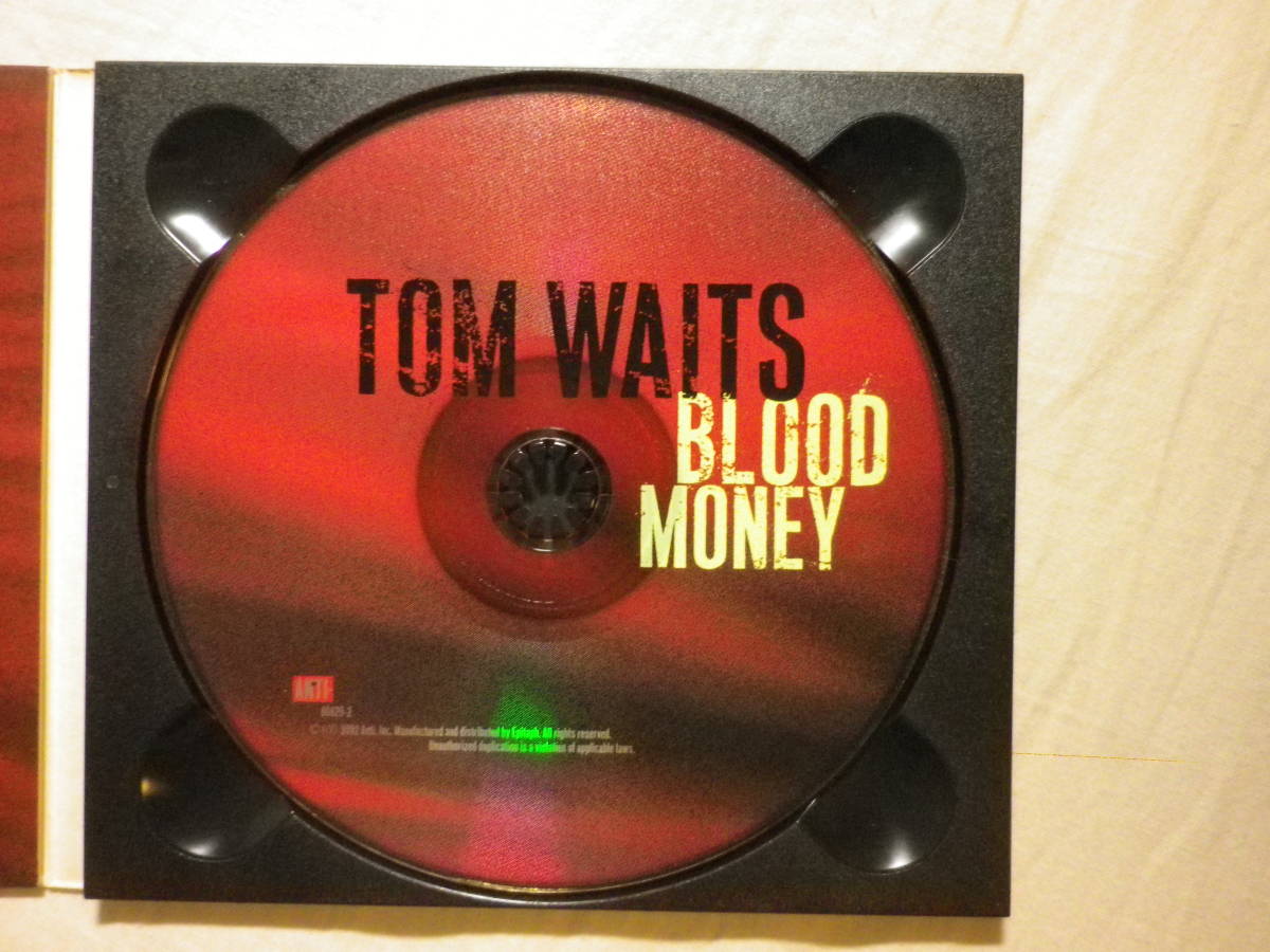 『Tom Waits アルバム4枚セット』(Closing Time,Rain Dogs,Mule Variations,Blood Money,SSW,USロック)_画像10