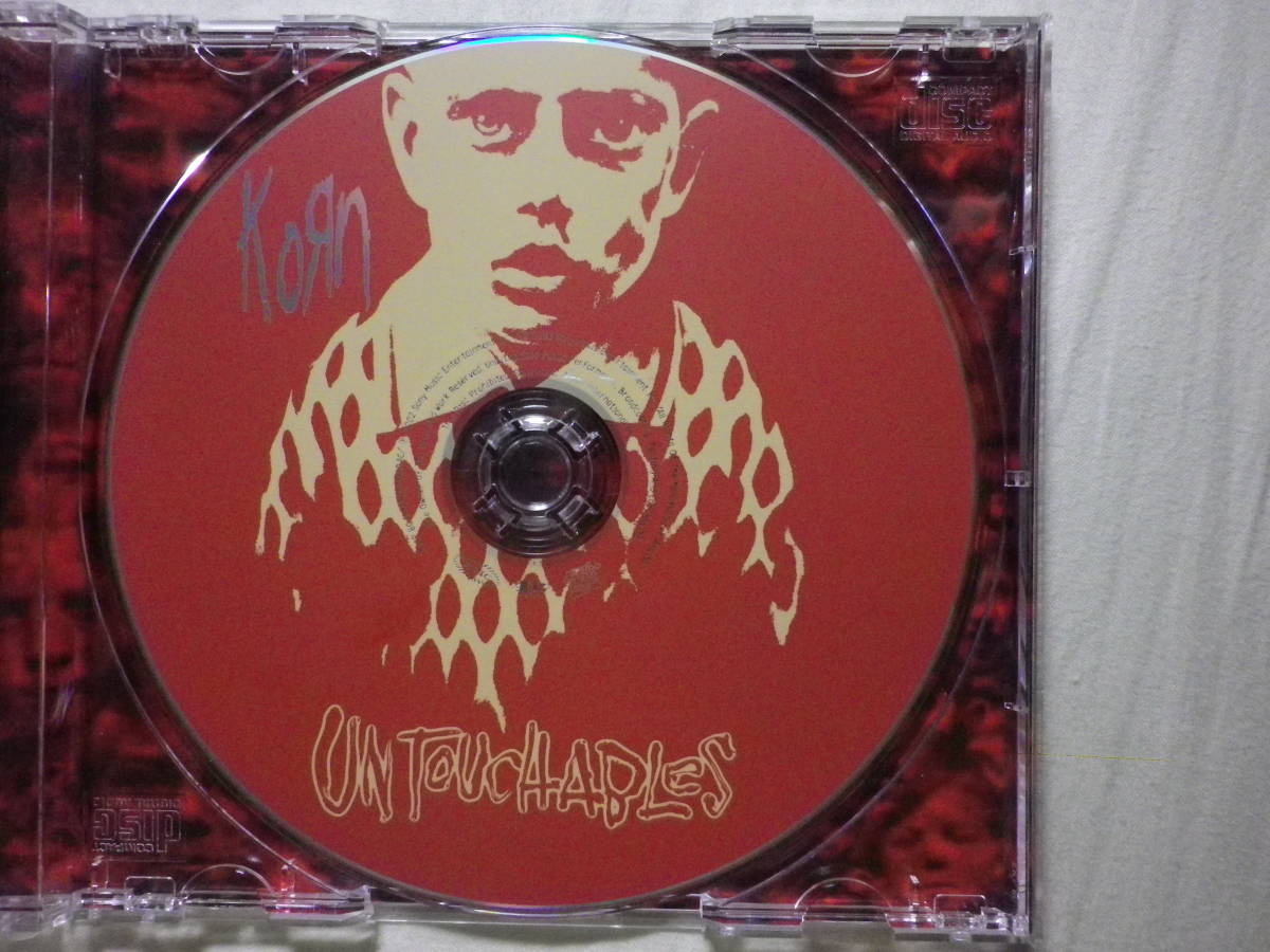 『Korn/Untouchables+1(2002)』(2002年発売,EICP-80,国内盤帯付,歌詞対訳付,Here To Stay,Make Believe,Thoughtless)_画像3