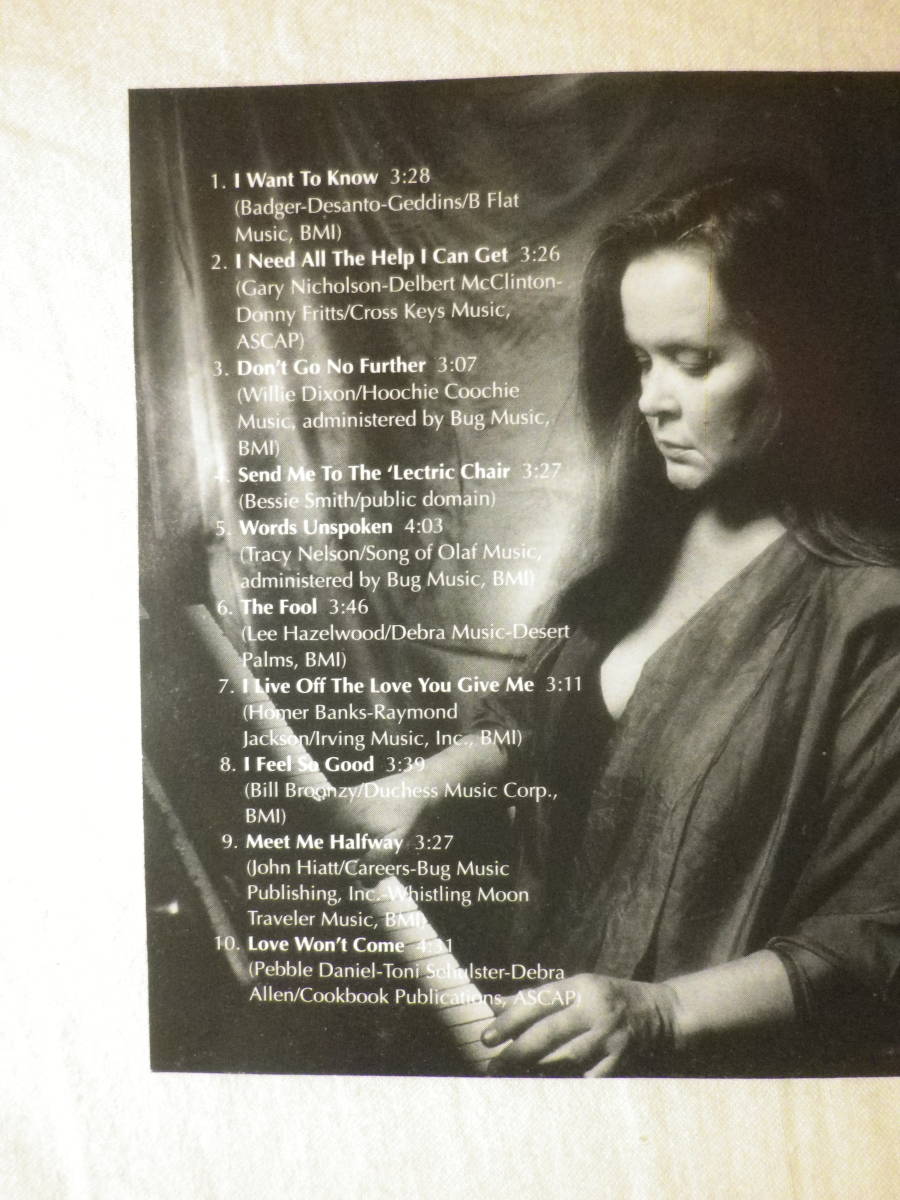 『Tracy Nelson/I Feel So Good(1995)』(ROUNDER CD 3133,カナダ盤,Al Kooper,The Memphis Horns,Mother Earth,Country Blues)_画像4
