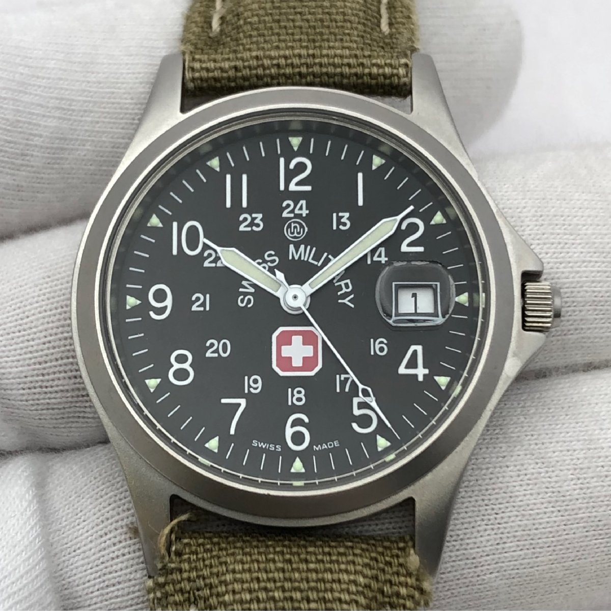 SWISS MILITARY/スイスミリタリー/6-413/6-513/3針/デイト SWISS MILITARY/スイスミリタリー/6-413/6-513/3針/デイト