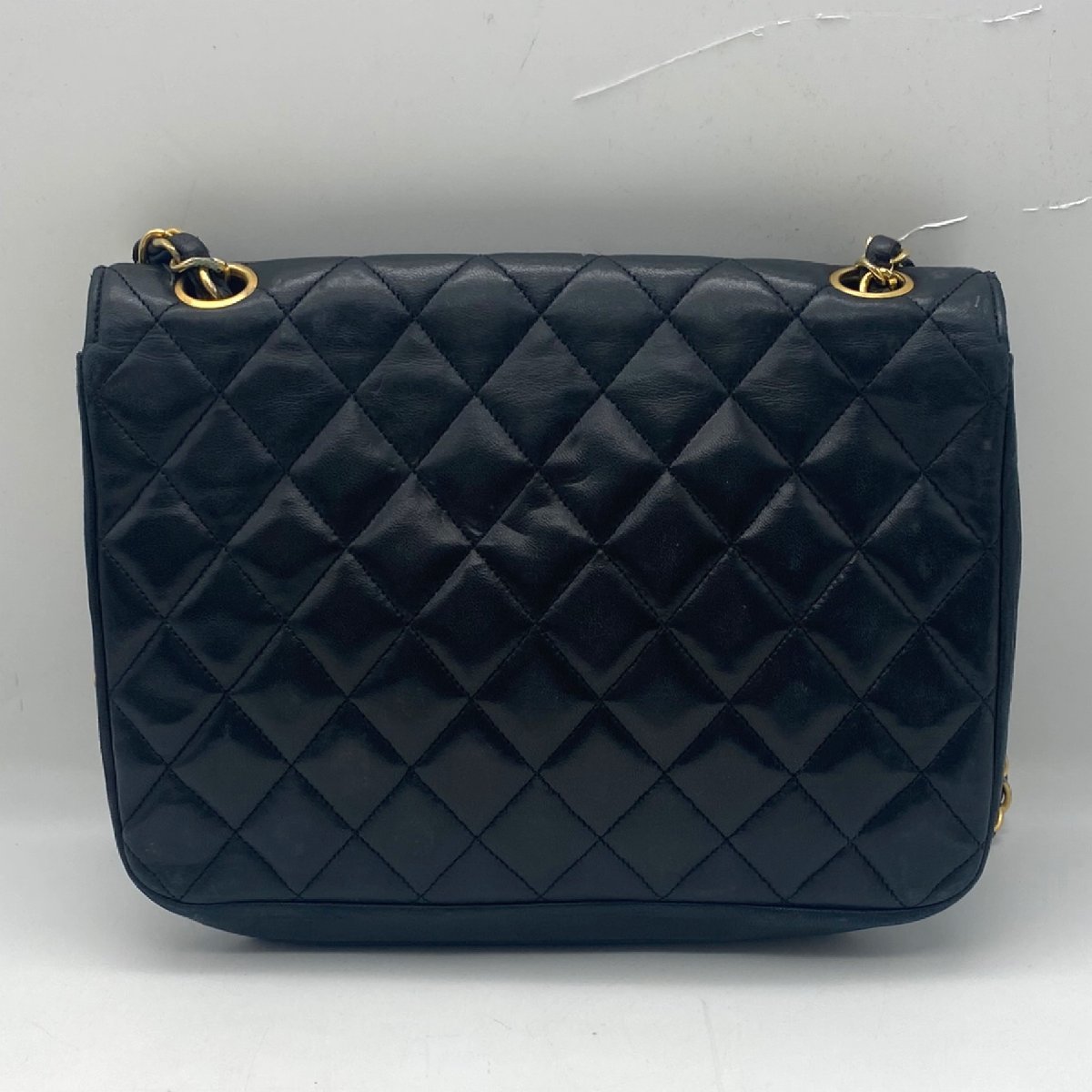 1円～/CHANEL/シャネル/マトラッセ/ラムスキン/ココマーク/ブラック/ゴールド金具/ショルダーバッグ/バッグ/HM047_画像3