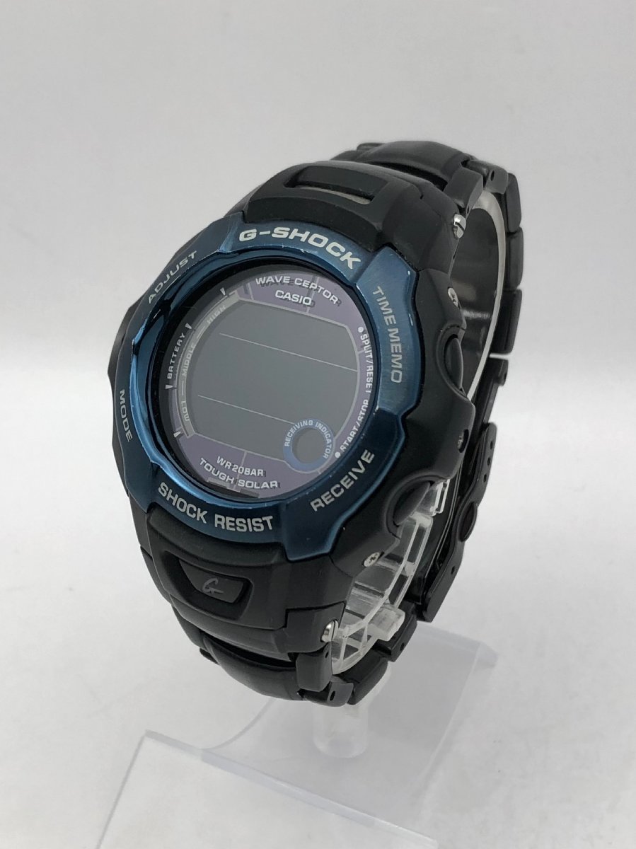 CASIO/カシオ/G-SHOCK/Gショック/THE G/SHOCK RESIST/GW-700BDJ/ブルー×ブラックカラー/20BAR/タフソーラー/メンズ腕時計/ジャンク/T046_画像1