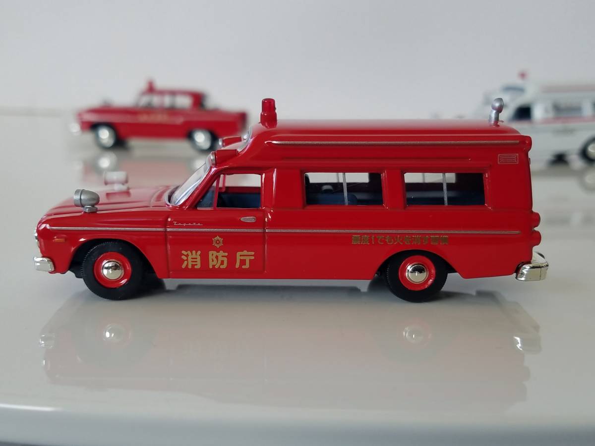 トミカリミテッドヴィンテージ ３台　トヨタ FS45V 　救急車　消防作業車　FS20型　パトロール　消防指令車　送料込み_画像7