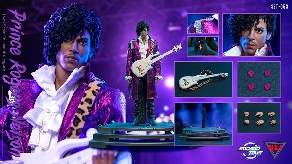 SST053 Michael * Jackson лиловый * дождь способ 1/6 шкала фигурка Soosootoys × Win.c High Priest ofPop