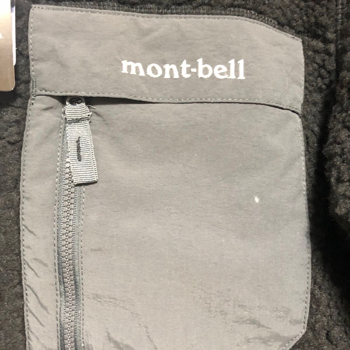 モンベル　フリース　【新品】Mサイズ　ブラック ボアフリースジャケット MOUNTAIN mont-bell