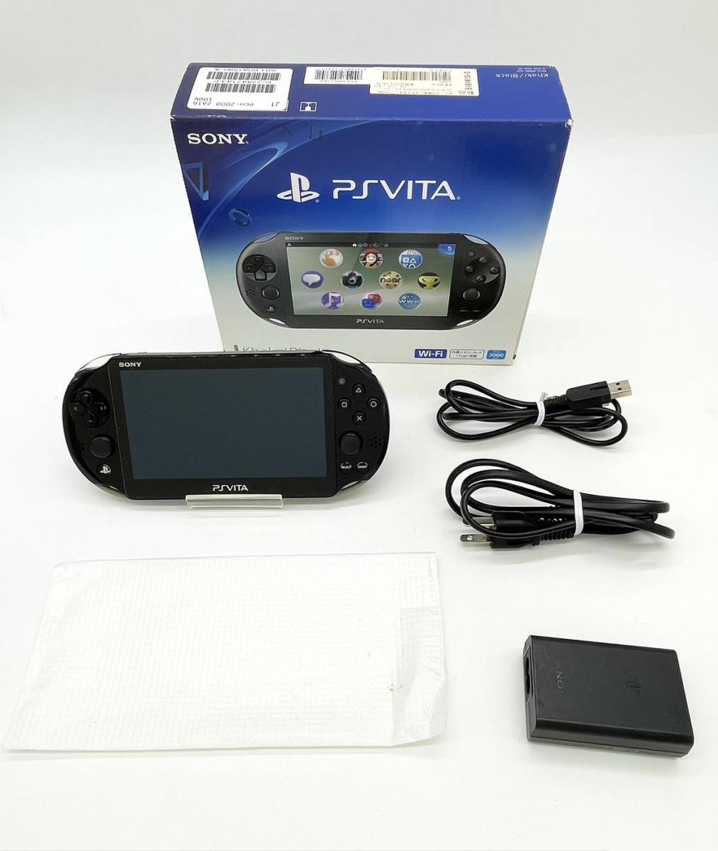 PlayStation Vita Wi-Fiモデル カーキ/ブラック (PCH-2000ZA16