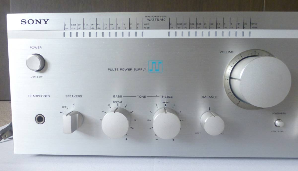 ☆ プリメインアンプ SONY TA-F60(204809)☆動作良好~整備済(01 ☆ プリメインアンプ SONY TA-F60(204809)☆動作良好~整備済(01