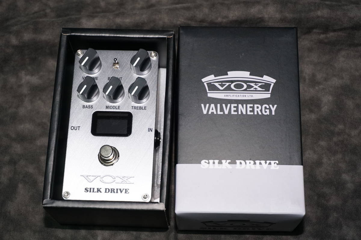 ■　VOX　VALVENERGY　■　美品！　SILK DRIVE　真空管　Nutube搭載　ブティック系　元箱付き　【 VE-SD 】