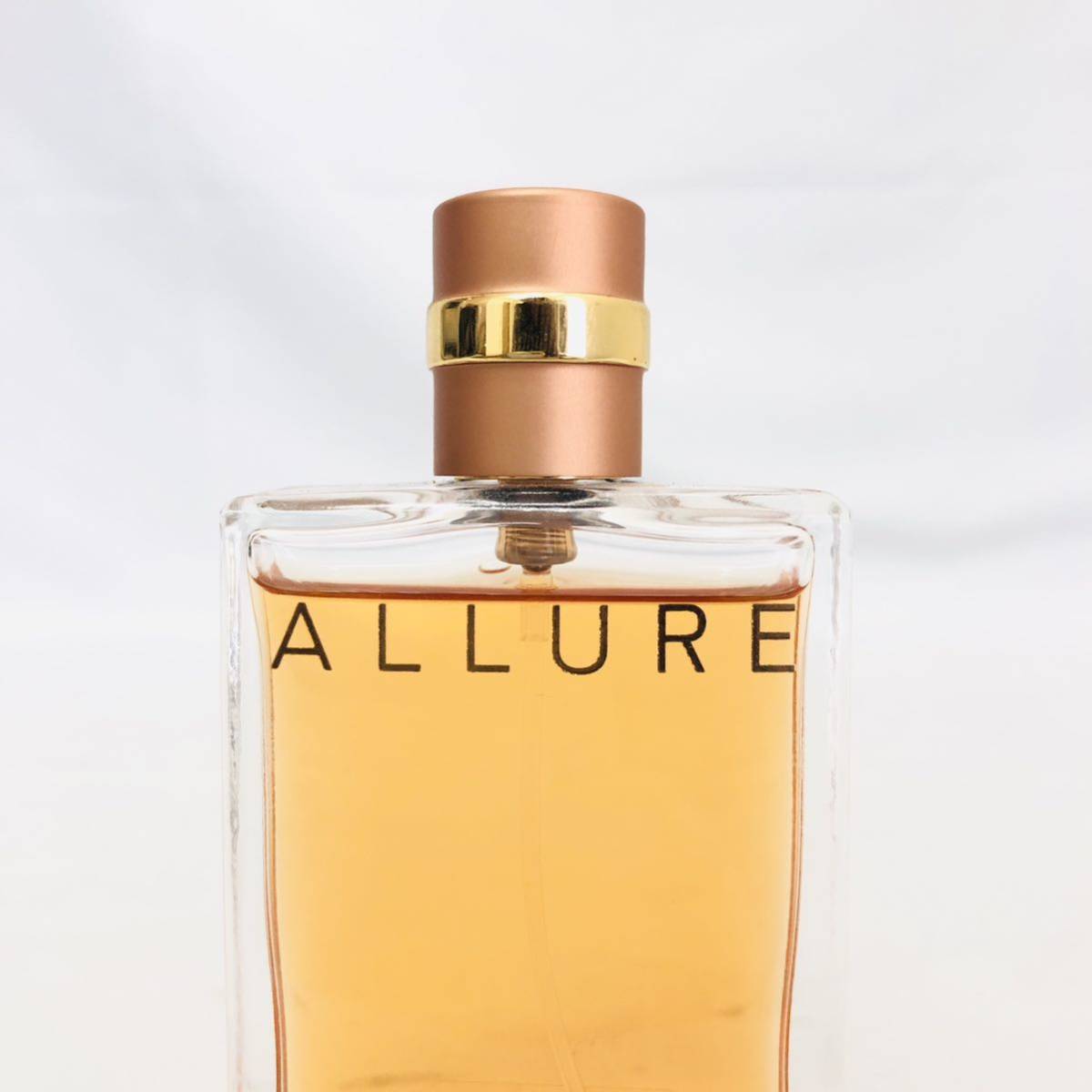 1円 残量9割 CHANEL シャネル ALLURE アリュール 50ml オードゥ パルファム 香水 _画像2