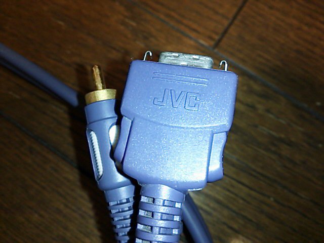 ビクター JVC D端子 オーディオ AVケーブル 約2m 約200cm_画像2