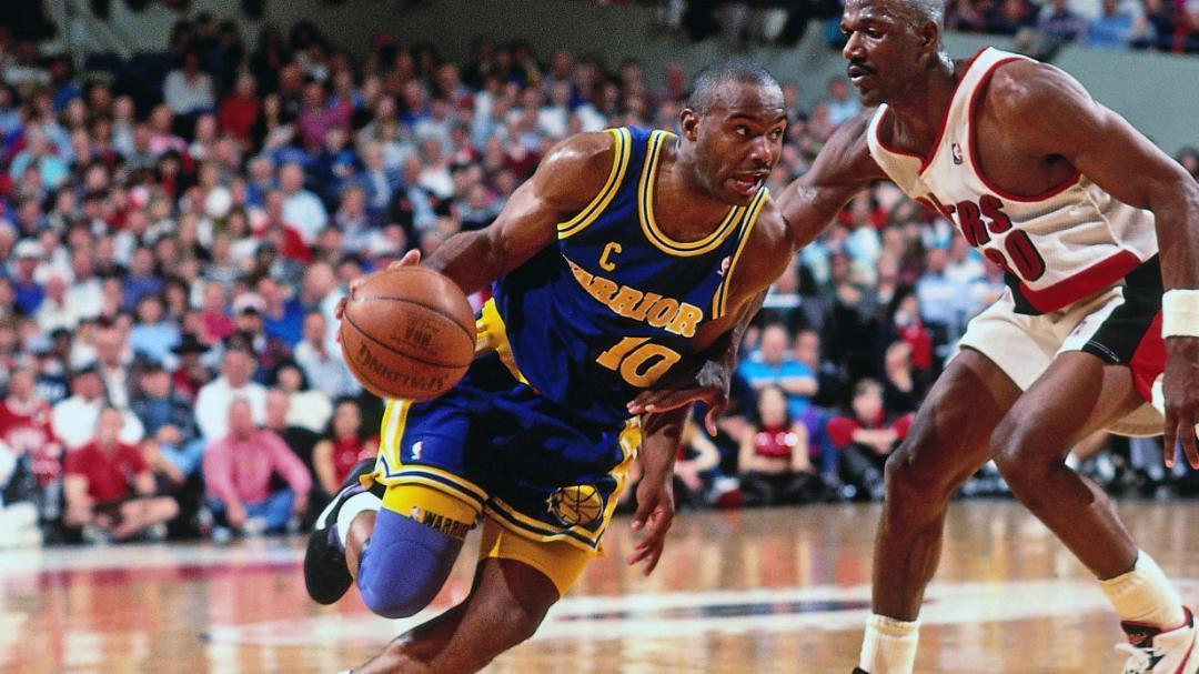 NBA WARRIORS ティム・ハーダウェイ HARDAWAY #10 ゴールデン NBA WARRIORS ティム・ハーダウェイ HARDAWAY #10 ゴールデン