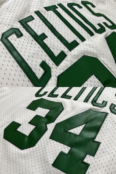 NBA CELTICS ポール・ピアース PIERCE #34 ボストン・セルティックス NIKE製 ユニフォーム ナイキ シャツ タンクトップ　ジャージ 刺繍　L_画像6