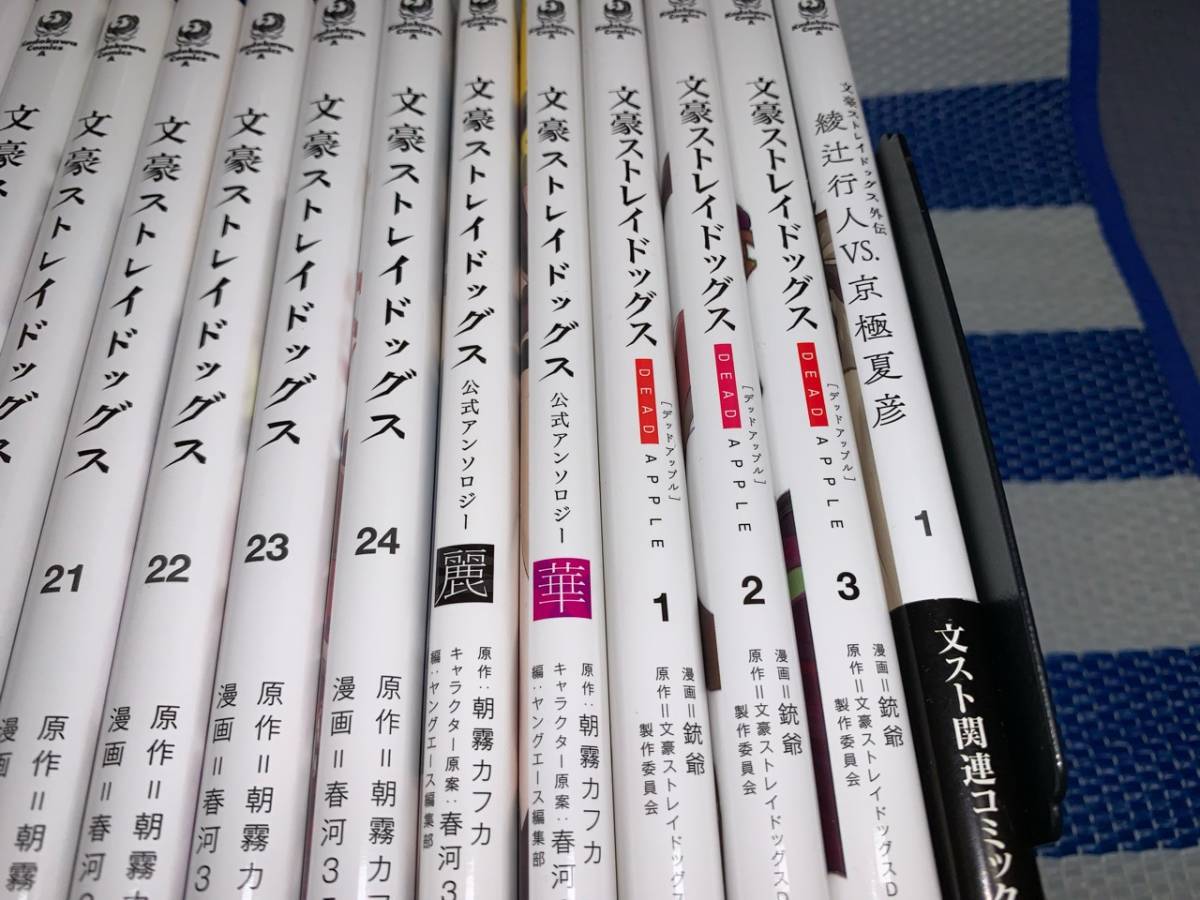 文豪ストレイドッグス 1~24巻+6冊 Q 漫画・コミック 文豪ストレイドッグス 1~24巻+6冊 Q 漫画・コミック