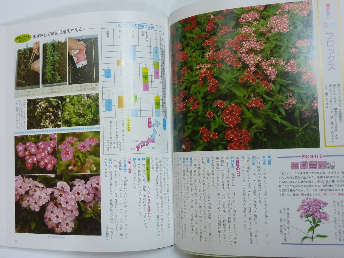 園芸の図鑑全集[ 園芸全集 フラワーオアシス Flower Oasis ]小学館 全10巻 10冊セット 1.早春の草花-10.野菜・果樹 送料無料_画像9