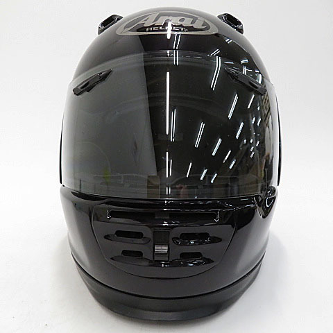 【格安】1,000円～ Arai アライ RAPIDE-IR フルフェイスヘルメット ブラック系 サイズS バイク オートバイ [M4479] _画像2