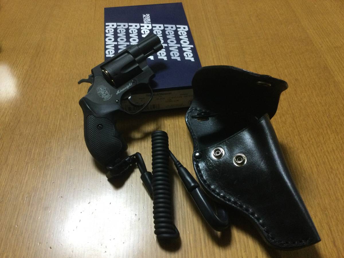タナカワークス　S＆W M37 J−police バージョン2 エアウェイト　ランヤード＆ホルスター　日本警察仕様セット　新品未使用