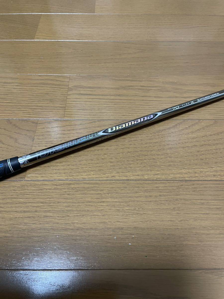 PING ピン スリーブ付 ディアマナZF 70-X 9w シャフト単品 中古品 送料無料 右利き用