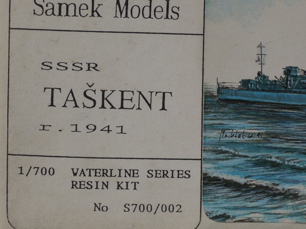 Samek Models 1/700 TASKENT USSR 1941_画像4