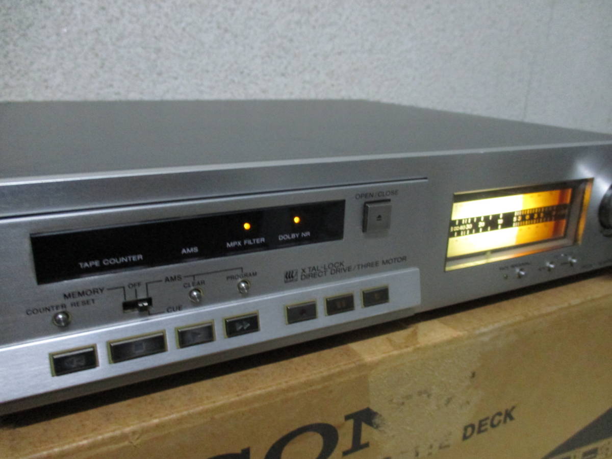 SONY ソニー MODEL TC-K88 STEREO CASSETTE DESK ステレオカセットデッキ_画像3