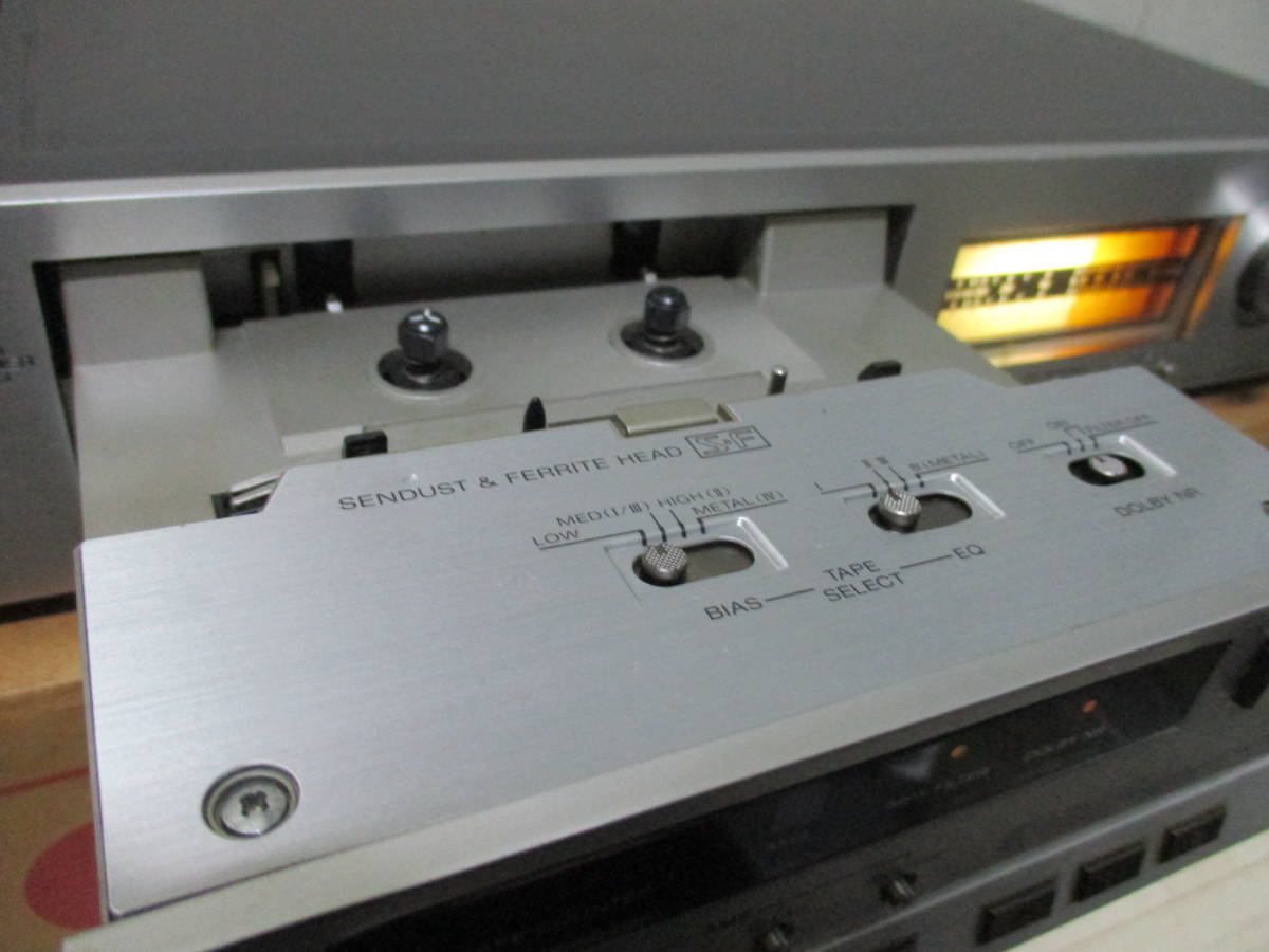 SONY ソニー MODEL TC-K88 STEREO CASSETTE DESK ステレオカセットデッキ_画像4