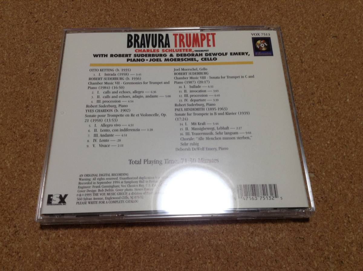 チャールズ・シュルーター Charles Schlueter / BRAVURA TRUMPET トランペット_画像2