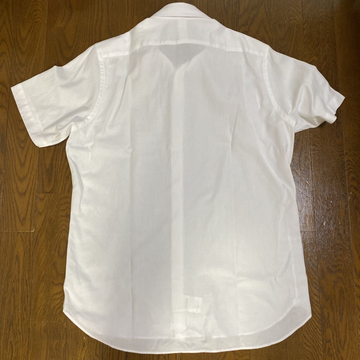 BEAMS F short sleeves shirt L size white 