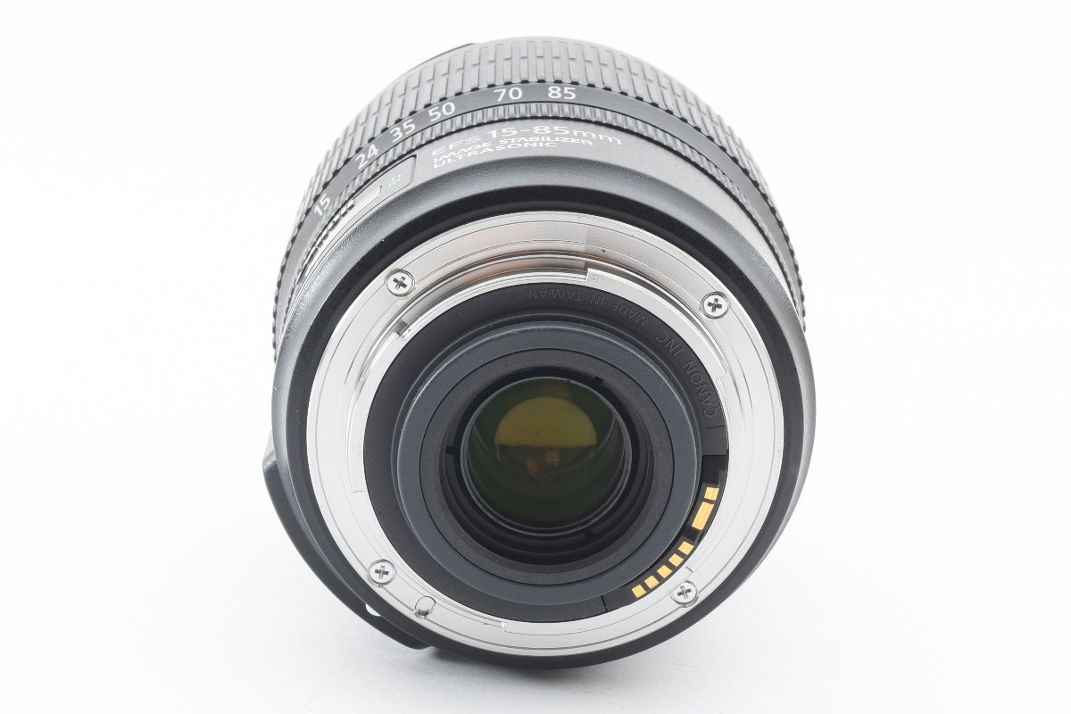 Canon EF-S 15-85mm f/3.5-5.6 IS USM 手ぶれ補正 [現状品] EW-78E レンズフード ポーチ付き 標準レンズ_画像6