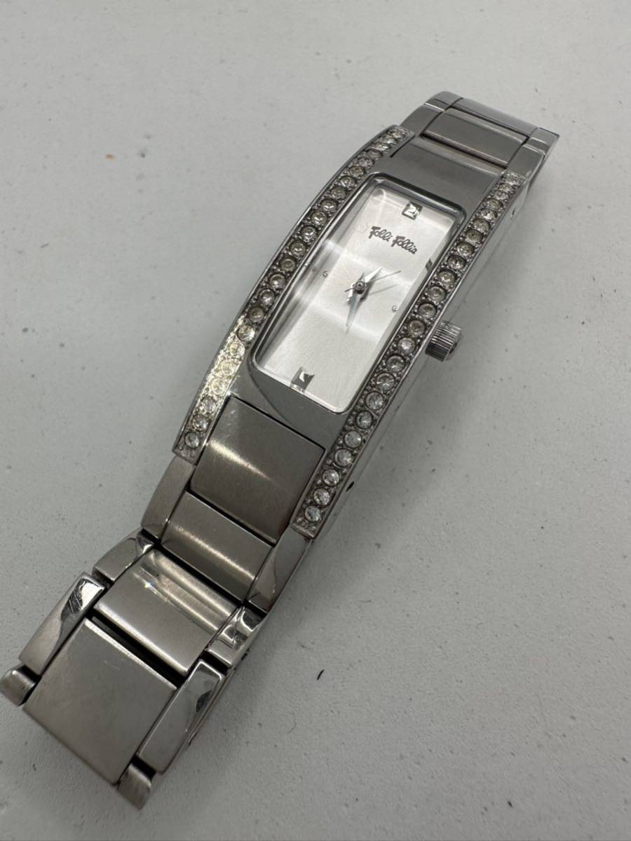【folli follie】クオーツ 腕時計 中古品　電池交換済み　稼動品　71-5_画像2