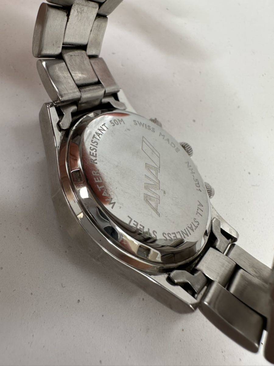 【ANA】クオーツ 腕時計 中古品　電池交換済み　稼動品　72-10_画像4