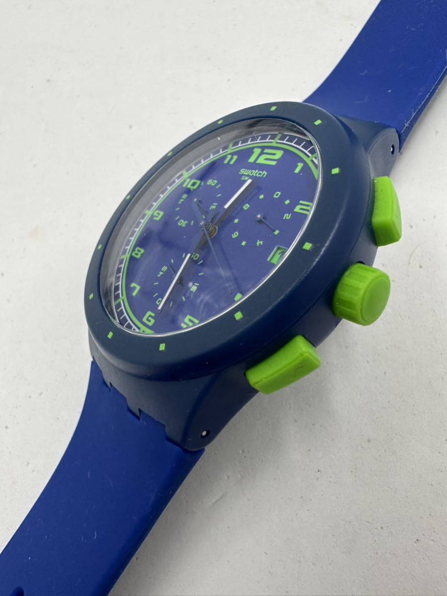 【SWATCH】クォーツ 腕時計 クロノグラフ 未使用　店舗在庫品　73-2_画像3