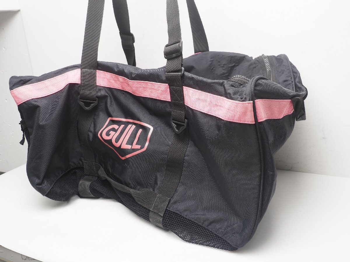 USED GULL ガル メッシュバッグ ダイビング用品が一式入る サイズ:W70cm×H37cm×D41.5cm スキューバダイビング用品 [3F-57003]_画像2