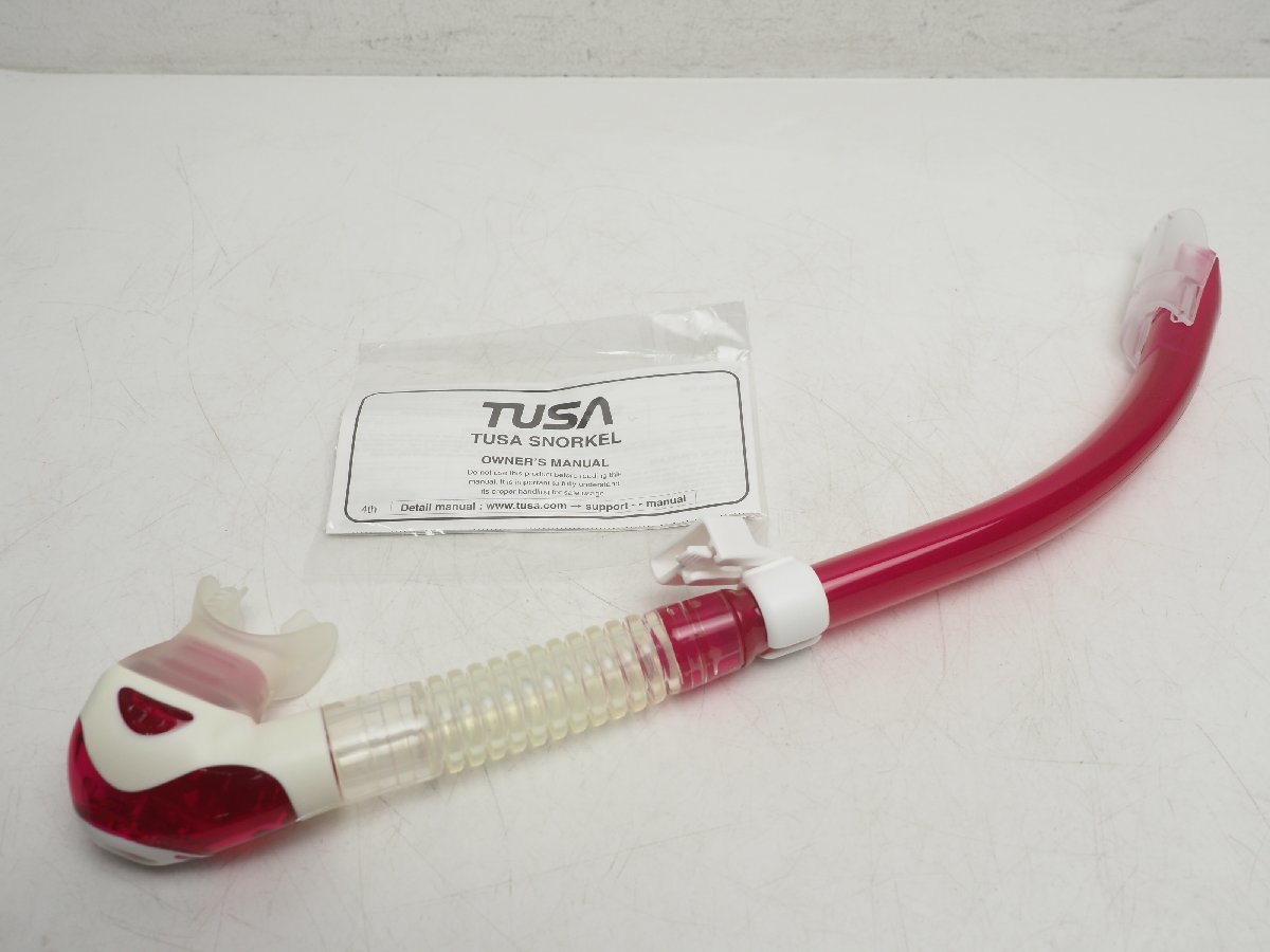 新品 TUSA ツサ ハイパードライエボリューション スノーケル SP-175 クリアシリコン ハイスペックモデル カラー:BP [3FX-57246]_画像4