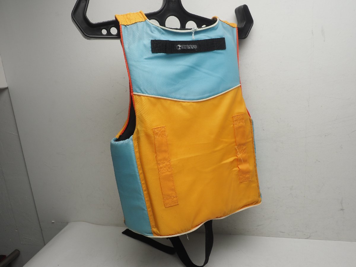 USED MASSO KID\'S life jacket size :L... attaching marine sport relation supplies scuba diving supplies [3F-57390]