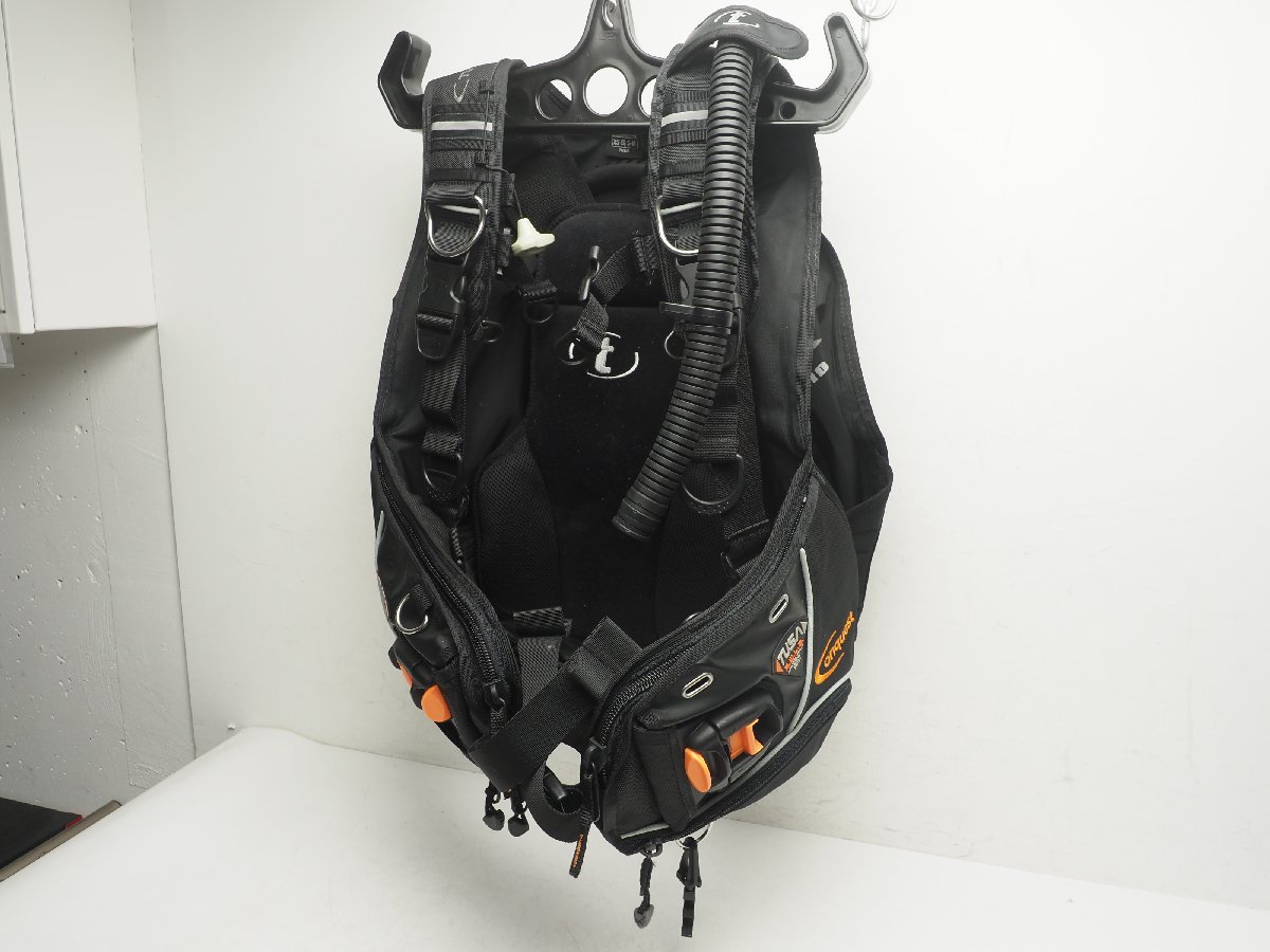 USED TUSA ツサ conquest BCジャケット バックフロートBC サイズ:S-M ランク:AA スキューバダイビング用品[Z57453]_画像1